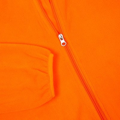 Куртка флисовая унисекс Fliska, оранжевая