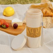 Термостакан с двойной стенкой Tender, бежевый