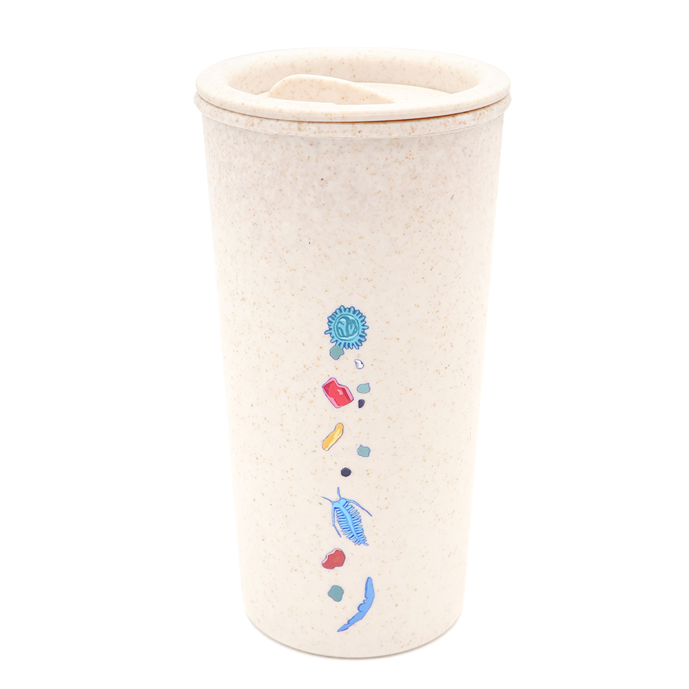 Термостакан с двойной стенкой Flathat, бежевый арт. 5060.13 Термостакан с двойной стенкой Flathat, бежевый арт. 5060.13