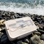 Ланчбокс (контейнер для еды) Hapler из пшеничного волокна, бежевый арт. 13007.13