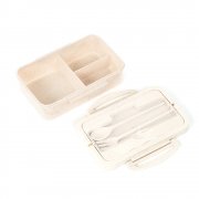 Ланчбокс (контейнер для еды) Hapler из пшеничного волокна, бежевый арт. 13007.13 Ланчбокс (контейнер для еды) Hapler из пшеничного волокна, бежевый арт. 13007.13