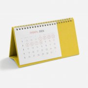 Календарь настольный Brand, желтый арт. 2808.80