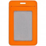 Чехол для пропуска Shall Simple, оранжевый арт. 19094.20