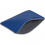 Чехол для карточек Shall Simple, синий арт. 19095.40