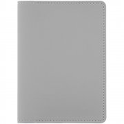 Обложка для паспорта Shall Simple, серый