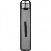 Набор шампуров в чехле Bower, ver. 2, серый