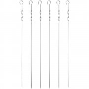 Набор шампуров в чехле Long Bower, черный