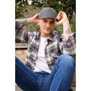 Бейсболка RAY-S, 5 клиньев, застежка на липучке Белый