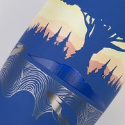 Термостакан "Unicup_Древо жизни" 300 мл, покрытие soft touch синий