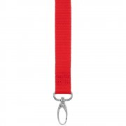 Лента для бейджа Pin, красная