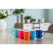 Кружка Good Morning с покрытием софт-тач, ver.2, оранжевая арт. 17653.20 Кружка Good Morning с покрытием софт-тач, ver.2, оранжевая арт. 17653.20