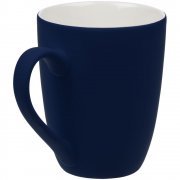 Кружка Good Morning с покрытием софт-тач, ver.2, темно-синяя арт. 17653.43 Кружка Good Morning с покрытием софт-тач, ver.2, темно-синяя арт. 17653.43