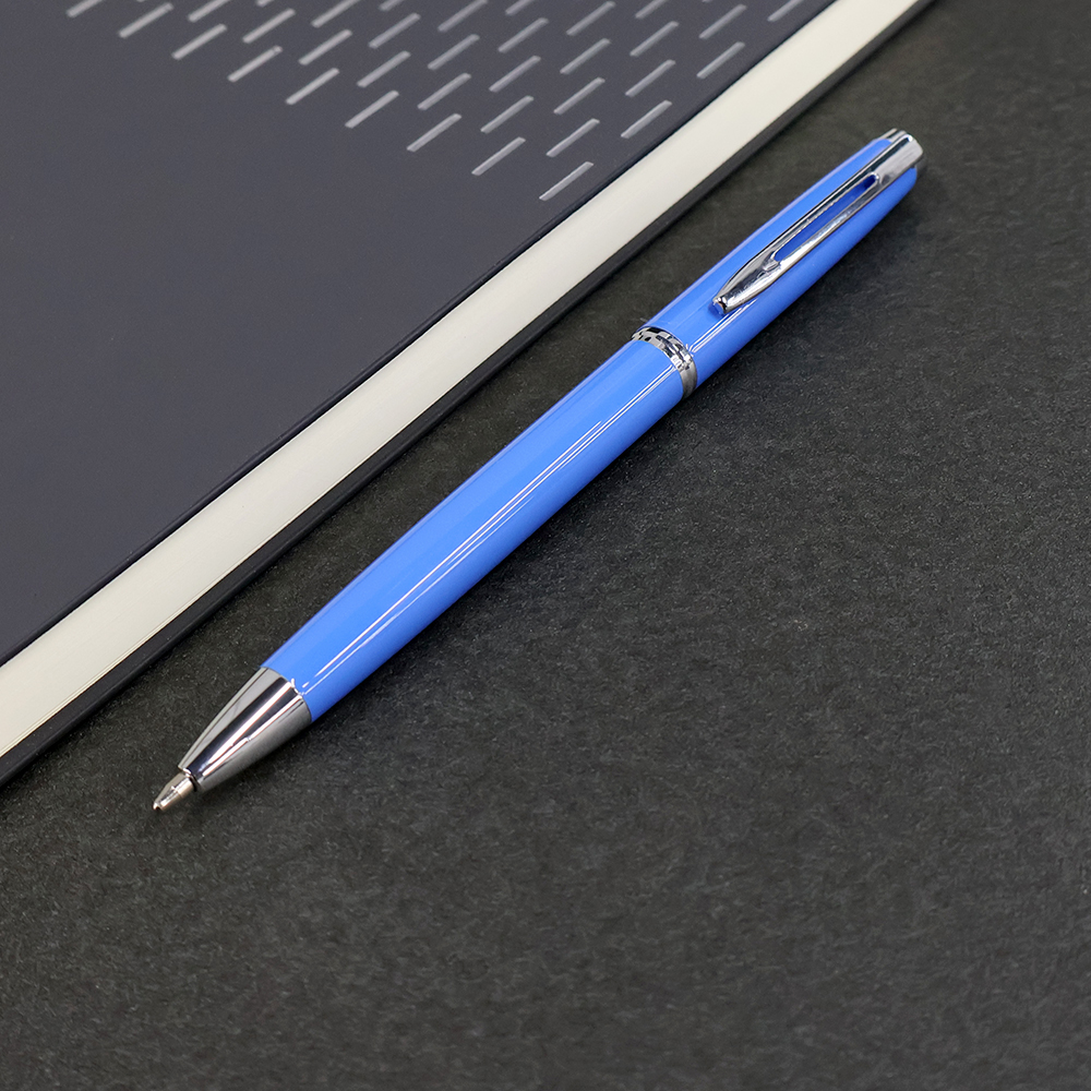 Ручка металлическая Patriot, синяя арт. 1059.03 Ручка металлическая Patriot, синяя арт. 1059.03