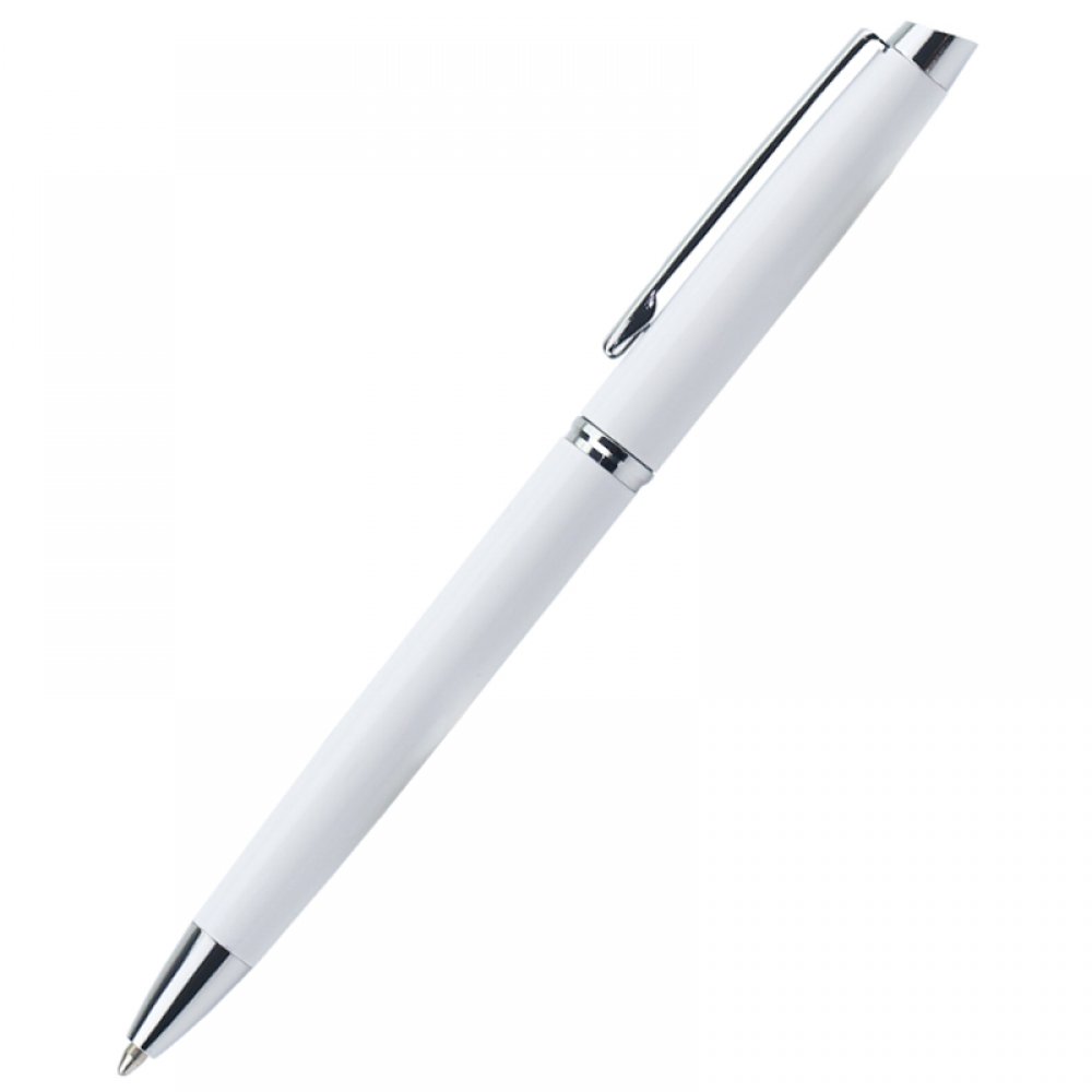 Ручка металлическая Patriot, белая арт. 1059.01 Ручка металлическая Patriot, белая арт. 1059.01