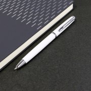 Ручка металлическая Patriot, белая арт. 1059.01