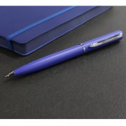 Ручка металлическая Alfa фрост, синяя арт. 1060.03 Ручка металлическая Alfa фрост, синяя арт. 1060.03