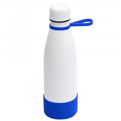 Термобутылка герметичная вакуумная Olivia To Go, белый/синий арт. 5050.01.03 Термобутылка герметичная вакуумная Olivia To Go, белый/синий арт. 5050.01.03