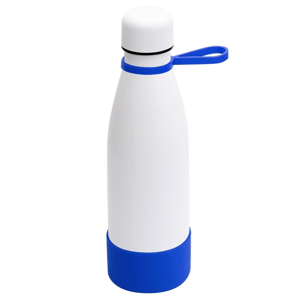 Термобутылка герметичная вакуумная Olivia To Go, белый/синий арт. 5050.01.03 Термобутылка герметичная вакуумная Olivia To Go, белый/синий арт. 5050.01.03