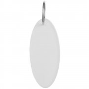 Брелок «Овал», белый арт. 16821.60 Брелок «Овал», белый арт. 16821.60