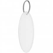 Брелок «Овал», белый арт. 16821.60 Брелок «Овал», белый арт. 16821.60
