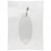 Брелок «Овал», белый арт. 16821.60 Брелок «Овал», белый арт. 16821.60