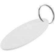 Брелок «Овал», белый арт. 16821.60 Брелок «Овал», белый арт. 16821.60