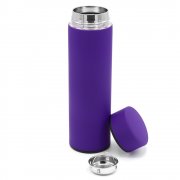Термос Bronx софт-тач, фиолетовый