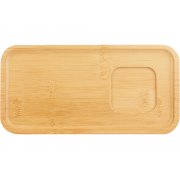 Чайная пара с бамбуковым блюдцем «Deny»