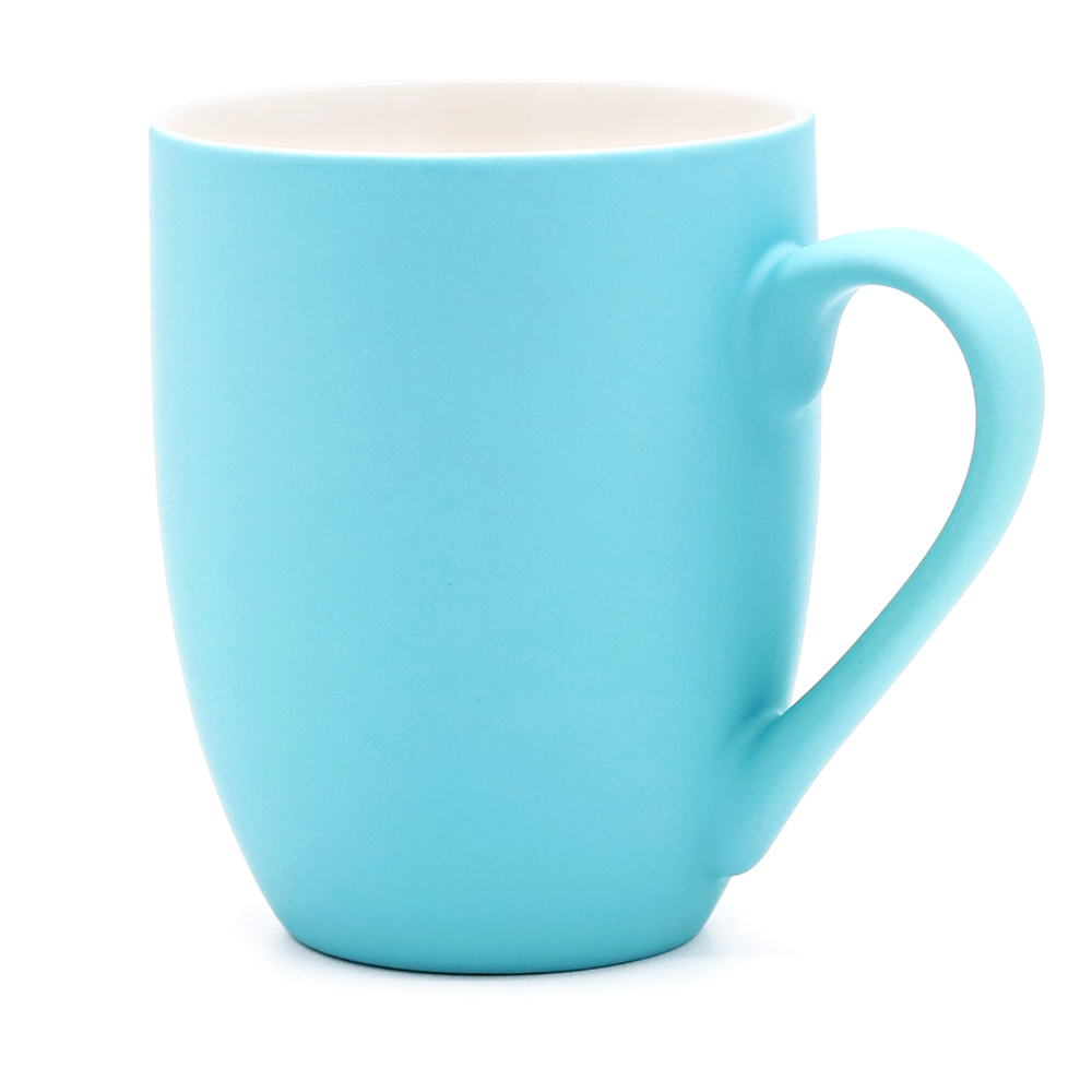 Кружка Elegante софт-тач 350мл, морской волны арт. 6109U.17 Кружка Elegante софт-тач 350мл, морской волны арт. 6109U.17