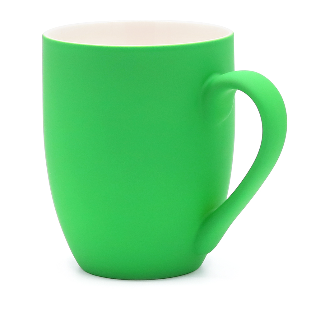 Кружка Elegante, софт-тач, 350мл, зеленая арт. 6109U.04 Кружка Elegante, софт-тач, 350мл, зеленая арт. 6109U.04