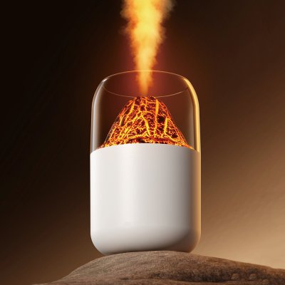 Светодиодный USB увлажнитель-аромадиффузор Volcano 2.0, белый арт. 21025.01