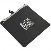 Складной рюкзак Compact Neon, черный с белым