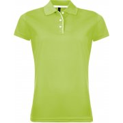Рубашка поло женская PERFORMER WOMEN 180 зеленое яблоко