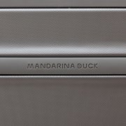 Чемодан Logoduck M, серебристый