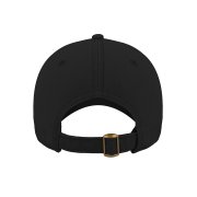Бейсболка GROOVY, 6 клиньев, металлическая застежка Черный