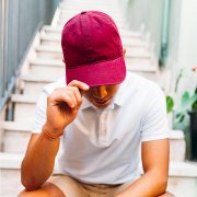 Бейсболка GROOVY, 6 клиньев, металлическая застежка Серый