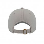 Бейсболка GROOVY, 6 клиньев, металлическая застежка Серый