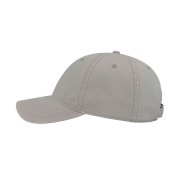 Бейсболка GROOVY, 6 клиньев, металлическая застежка Серый