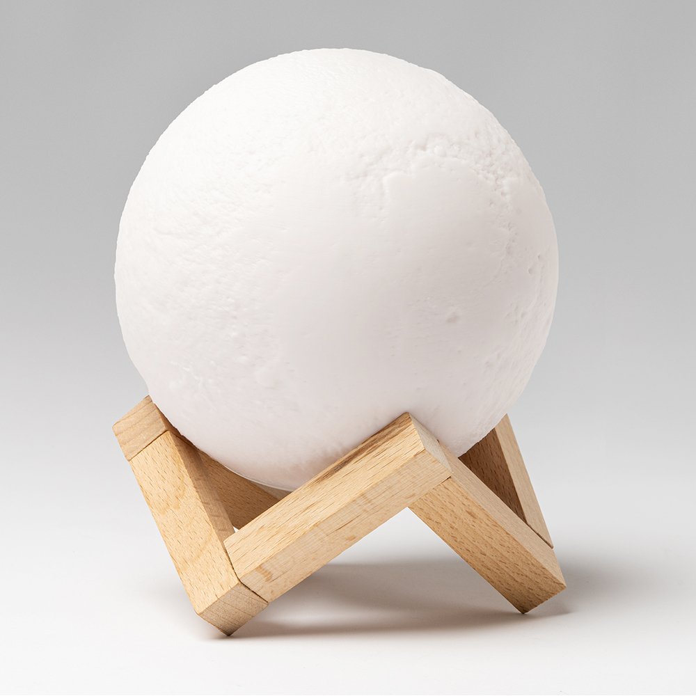 Беспроводная колонка-светильник Moonlight, белая арт. 11023.01 Беспроводная колонка-светильник Moonlight, белая арт. 11023.01