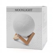 Беспроводная колонка-светильник Moonlight, белая арт. 11023.01 Беспроводная колонка-светильник Moonlight, белая арт. 11023.01