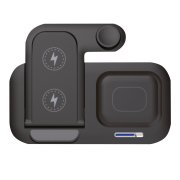 Беспроводное мультизарядное устройство Protos 15W, черный арт. 7051.02