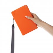 Плоская бутылка для воды Flacon, оранжевая арт. 16598.20