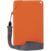 Плоская бутылка для воды Flacon, оранжевая арт. 16598.20