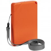 Плоская бутылка для воды Flacon, оранжевая арт. 16598.20