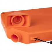 Плоская бутылка для воды Flacon, оранжевая арт. 16598.20