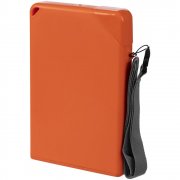 Плоская бутылка для воды Flacon, оранжевая арт. 16598.20