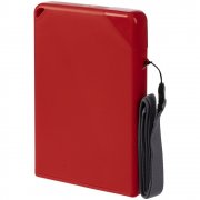 Плоская бутылка для воды Flacon, красная арт. 16598.50 Плоская бутылка для воды Flacon, красная арт. 16598.50