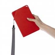 Плоская бутылка для воды Flacon, красная арт. 16598.50 Плоская бутылка для воды Flacon, красная арт. 16598.50