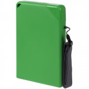 Плоская бутылка для воды Flacon, зеленая арт. 16598.90