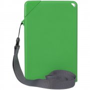 Плоская бутылка для воды Flacon, зеленая арт. 16598.90